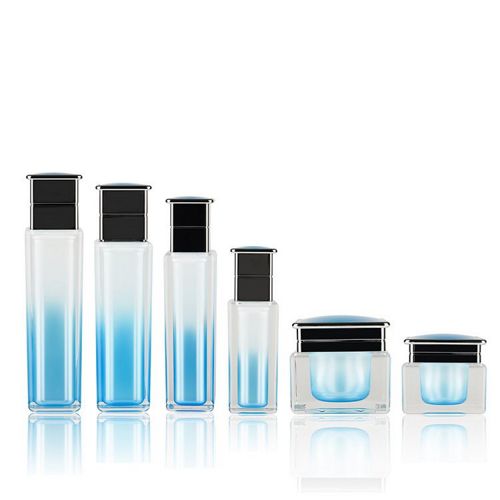 Set de flacons cosmétiques en acrylique, PMMA-WH