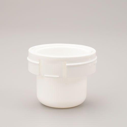 Pot cosmétique en verre rechargeable